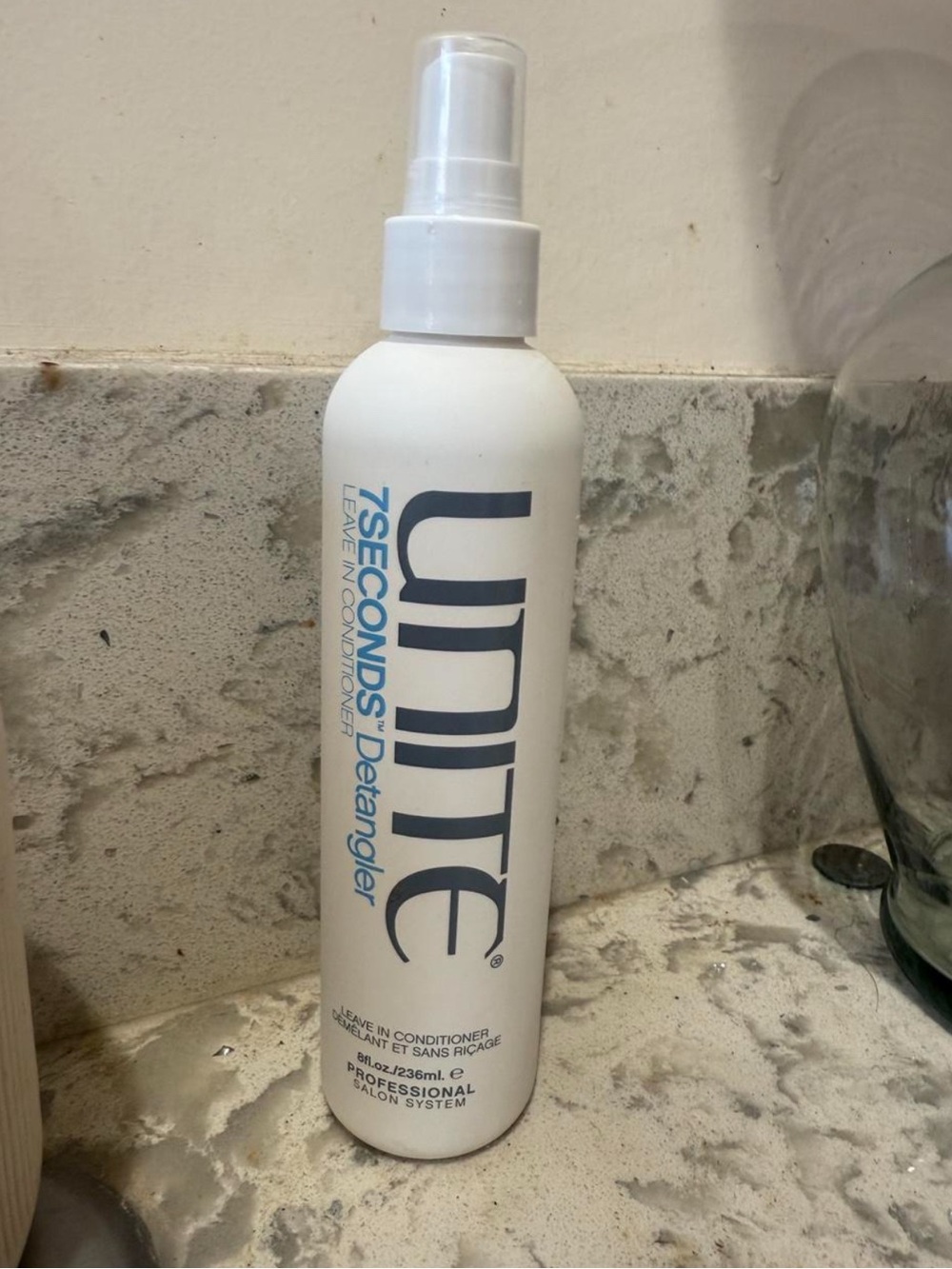 Unite 7SECONDS Detangler Leave-In Conditioner Spray - White